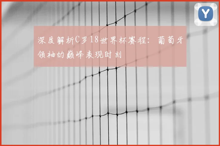 深度解析C罗18世界杯赛程：葡萄牙领袖的巅峰表现时刻