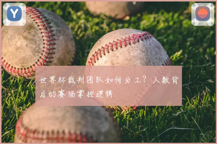 世界杯裁判团队如何分工?人数背后的赛场掌控逻辑